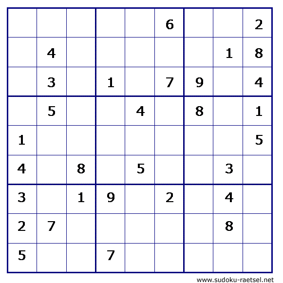 Sudoku 102 schwer