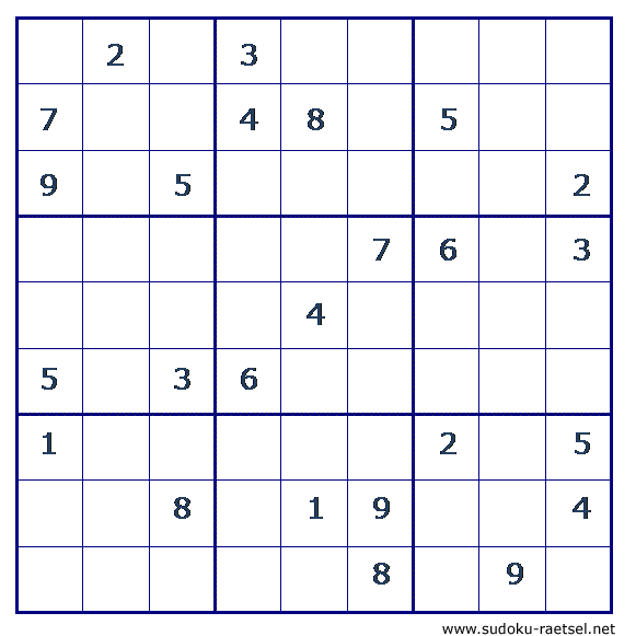 Sudoku 11 leicht