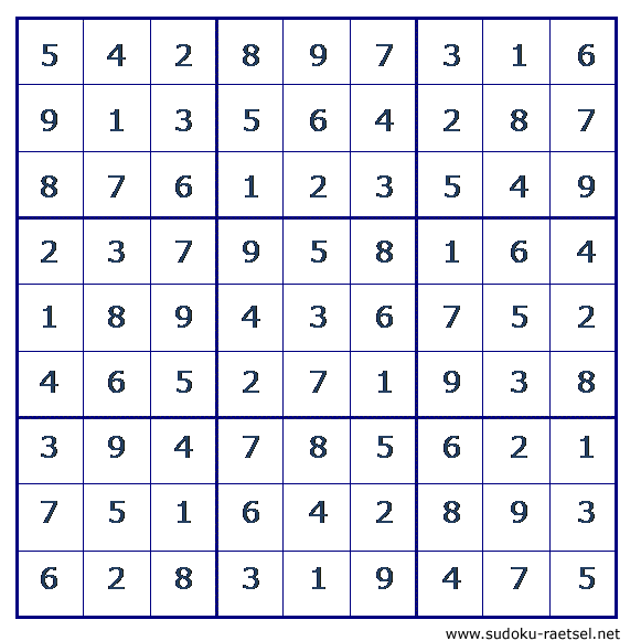 Lösung Sudoku 112 sehr schwer