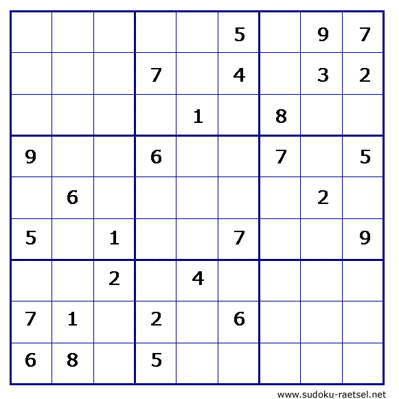 Sudoku 114 sehr schwer