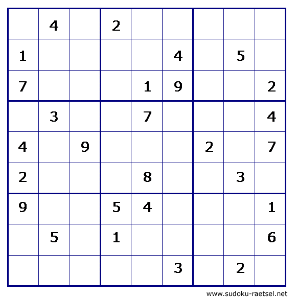 Sudoku 116 sehr schwer