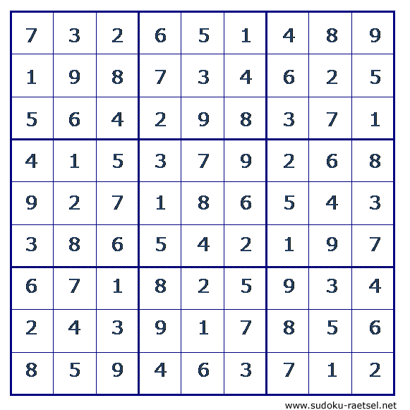 Lösung Sudoku 12 leicht