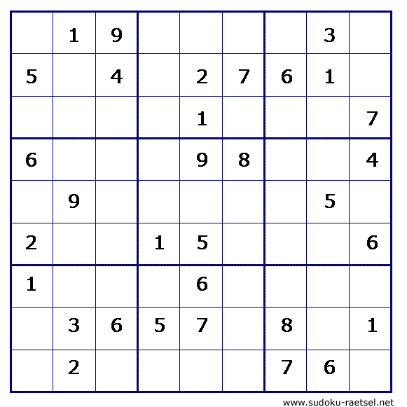 Sudoku 125 sehr schwer