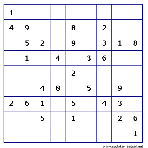 Sudoku 128 sehr schwer