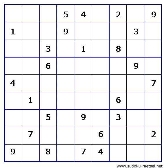 Sudoku 158 leicht