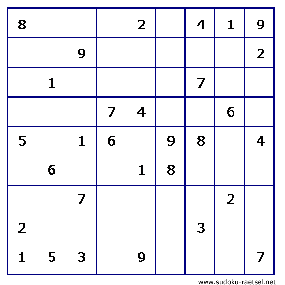 Sudoku 160 leicht