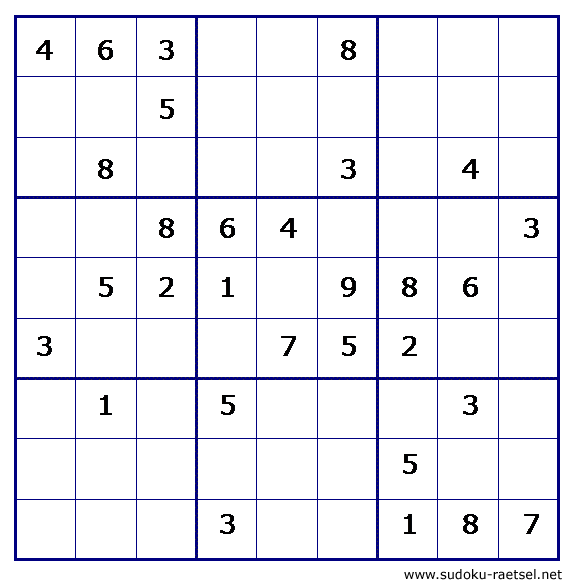 Sudoku 164 leicht