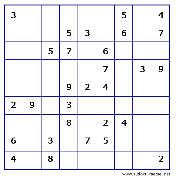 Sudoku 168 leicht