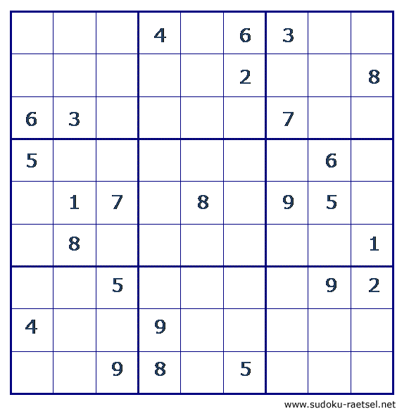 Sudoku 18 mittel