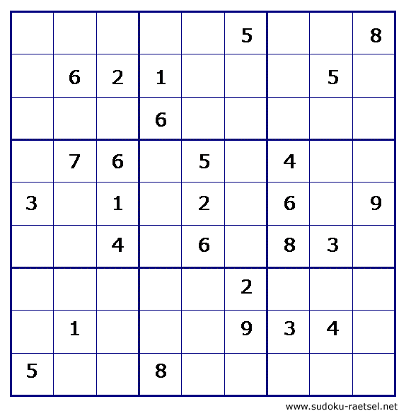 Sudoku 188 mittel