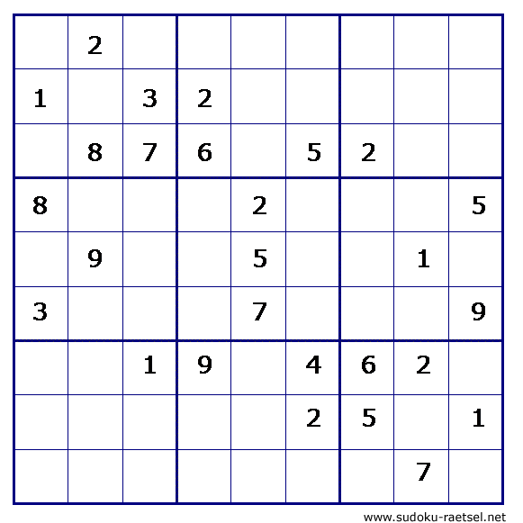 Sudoku 197 schwer