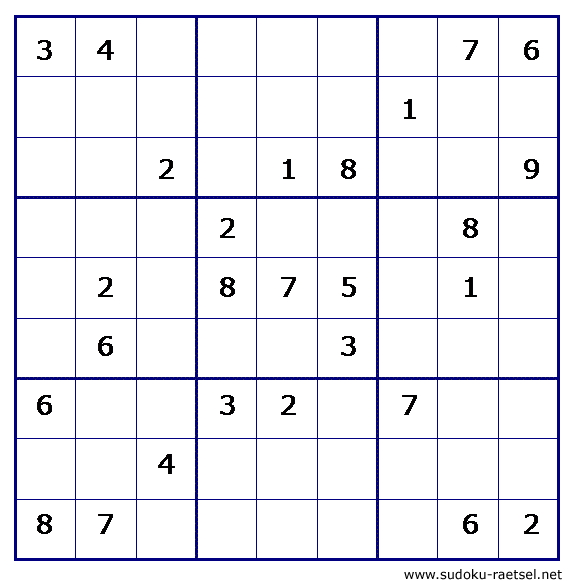 Sudoku 199 schwer