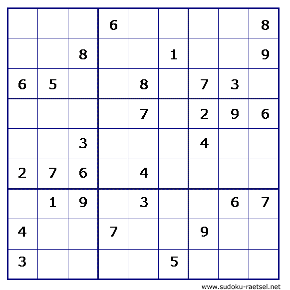 Sudoku 207 schwer