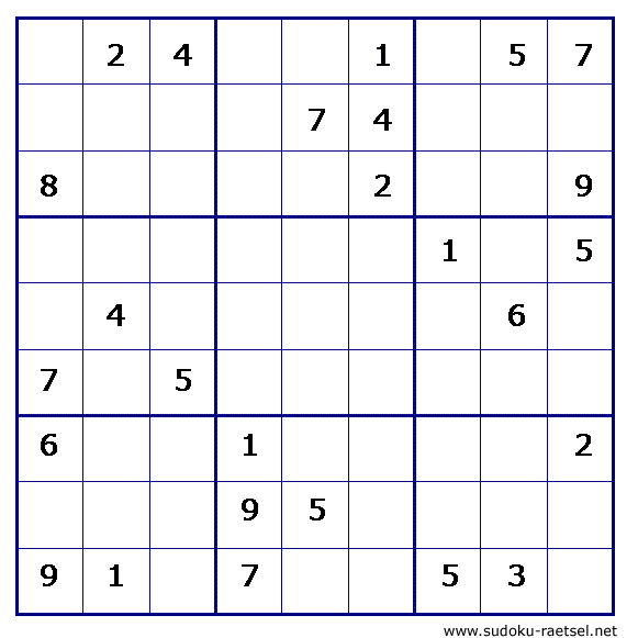 Sudoku 209 schwer