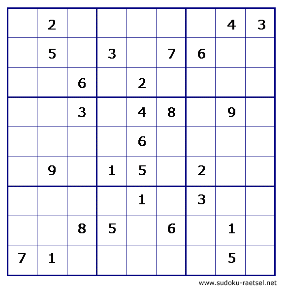 Sudoku 210 schwer