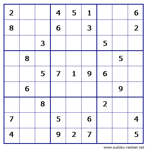 Sudoku 217 leicht