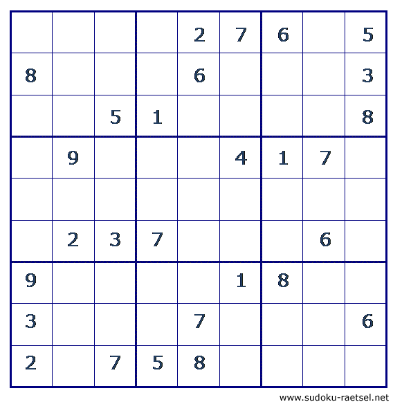 Sudoku 22 schwer