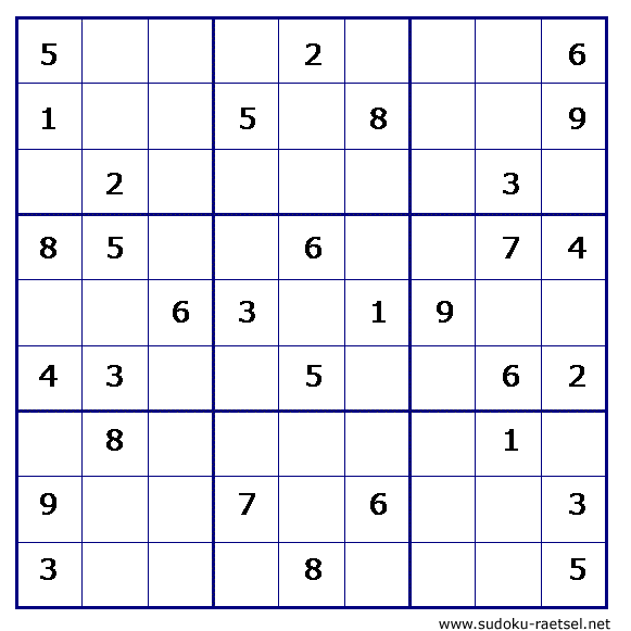 Sudoku 222 leicht