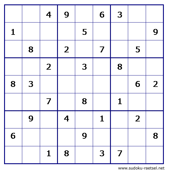 Sudoku 229 leicht