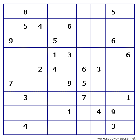 Sudoku 235 mittel