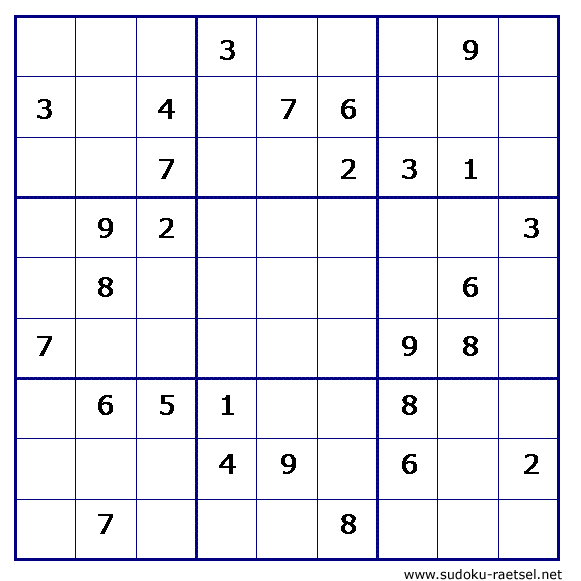 Sudoku 236 mittel