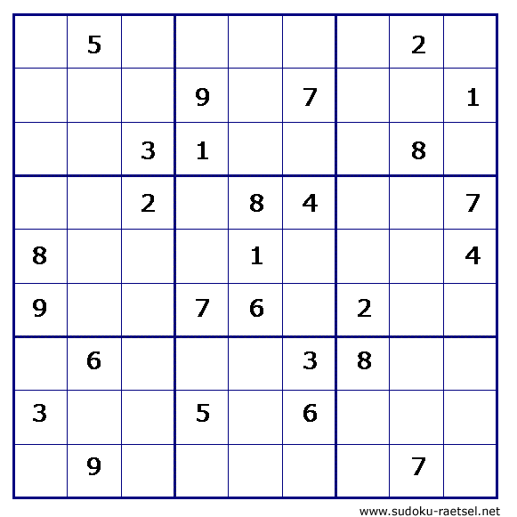 Sudoku 245 mittel