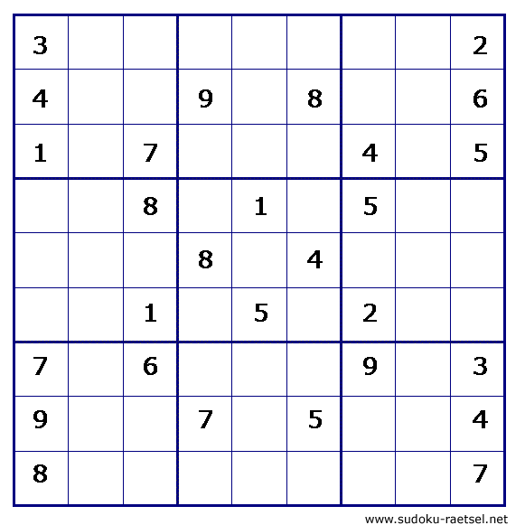 Sudoku 249 mittel
