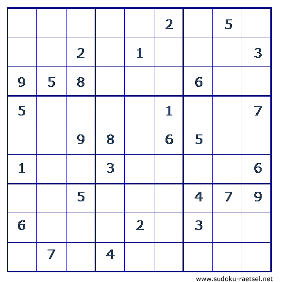 Sudoku 3 leicht