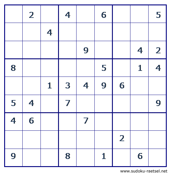 Sudoku 30 sehr schwer
