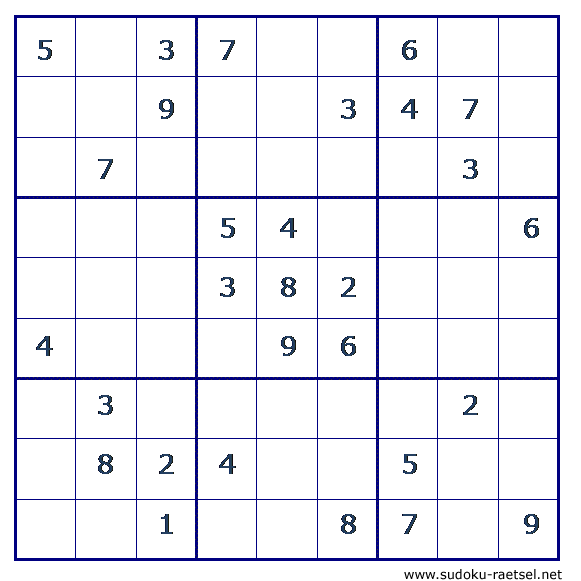 Sudoku 33 sehr leicht