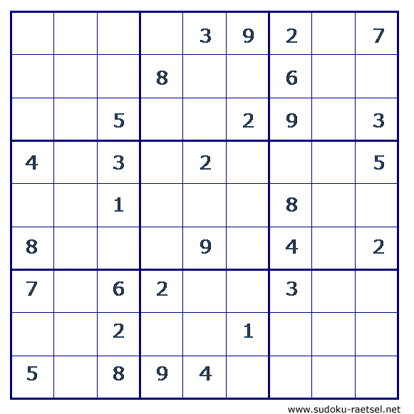 Sudoku 4 schwer