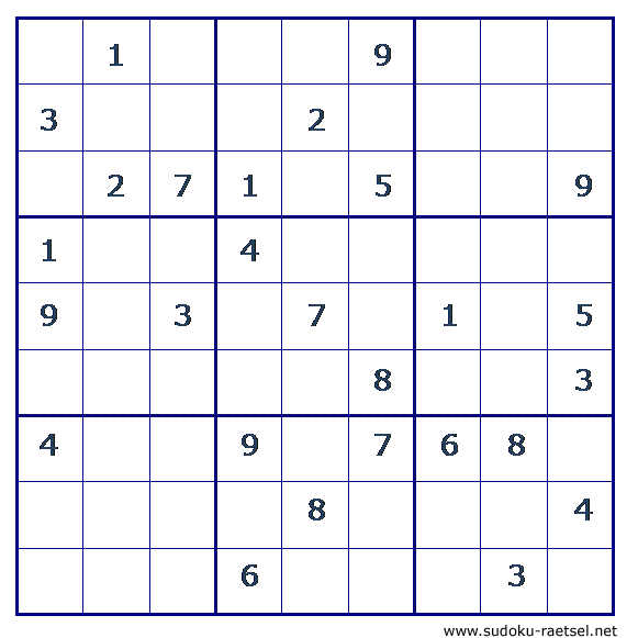 Sudoku 5 sehr schwer