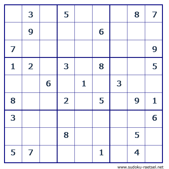 Sudoku 61 leicht