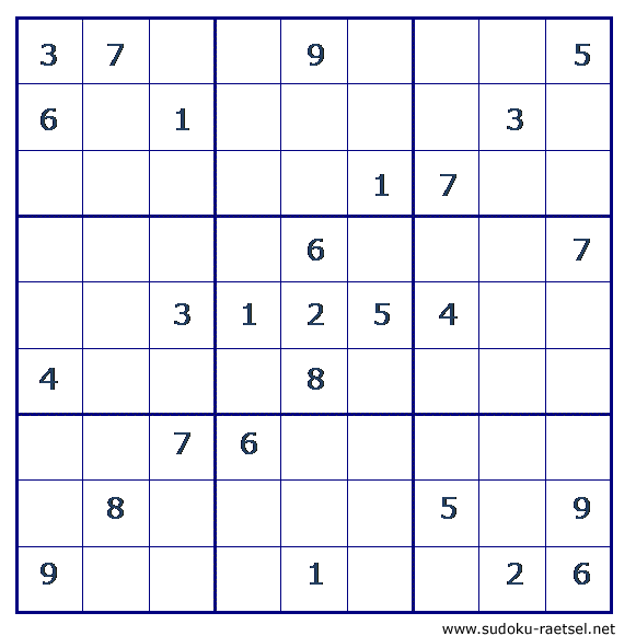 Sudoku 67 leicht