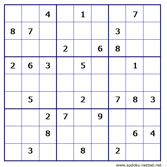 Sudoku 79 mittel