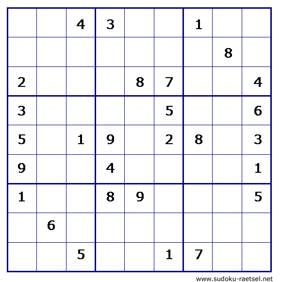 Sudoku 80 mittel