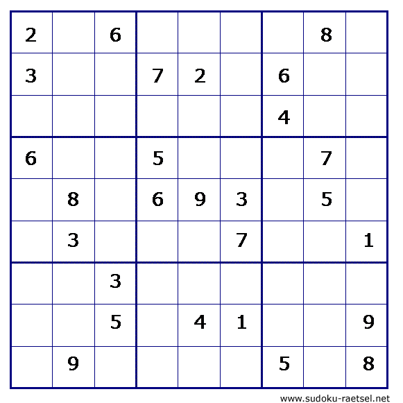 Sudoku 91 schwer