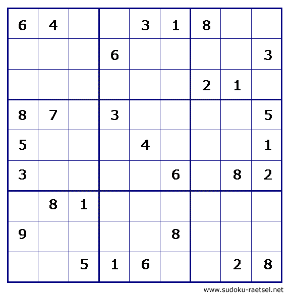 Sudoku 94 schwer
