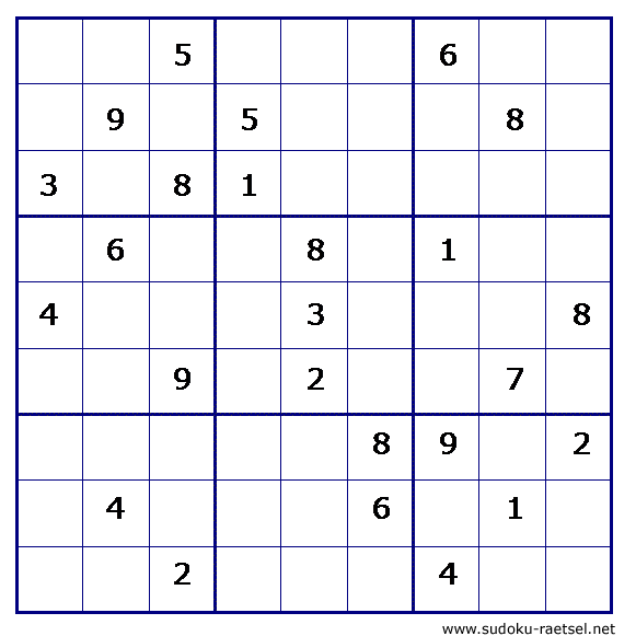 Sudoku 98 schwer